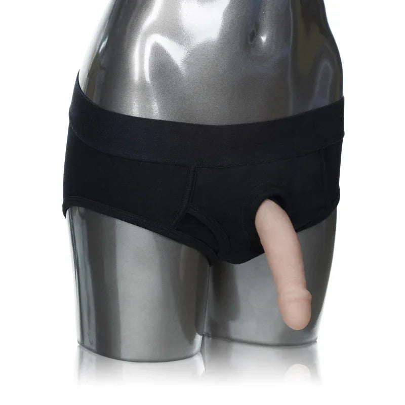 Packer Gear Brief Harness - Medium/large - Black - MyPleasure