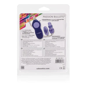 Passion Bullets Bullet and Multi Probe Bullet - Purple - MyPleasure