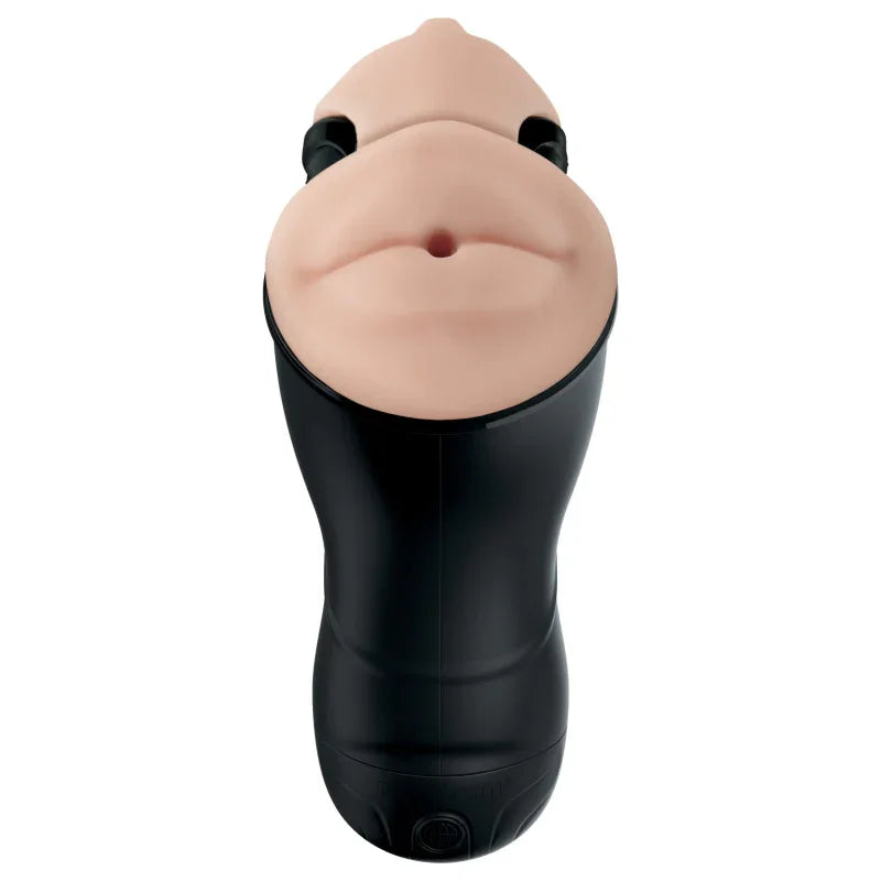 Pdx Elite Double Penetration Vibrating Stroker - MyPleasure