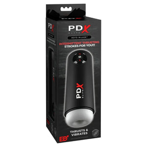 Pdx Elite Moto Milker - Black - MyPleasure