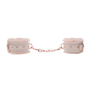 Peaches N Creame Fur Handcuffs - Pink - MyPleasure