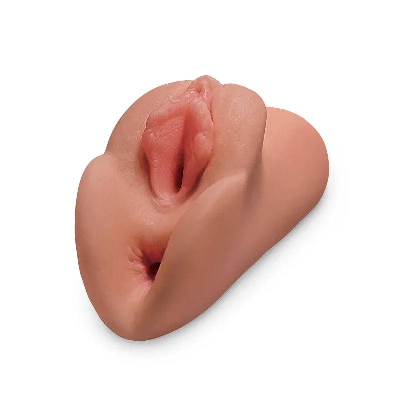 Perfect Pussy Double Stroker - Tan