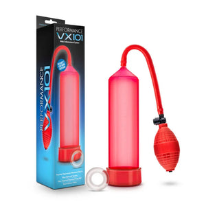 Performance - Vx101 Male Enhancement Pump - Red - MyPleasure