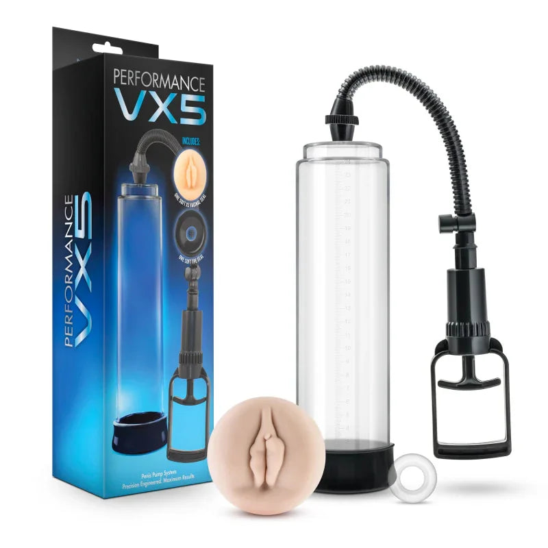 Performance Vx5 Male Enhancement Pump System - Clear - MyPleasure