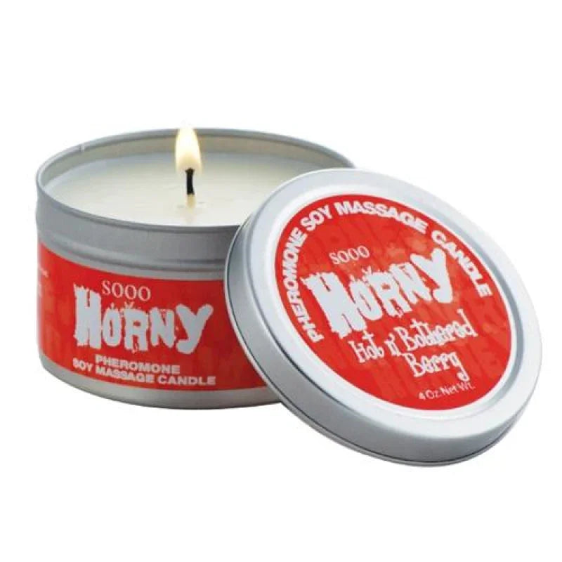 Pheromone Candle Soo Horny 4 Oz - MyPleasure