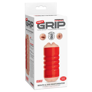 Pipedream Extreme Tight Grip Mouth and Ass Masturbator - MyPleasure