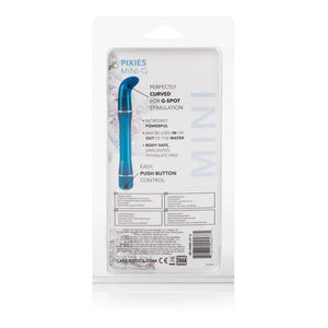 Pixies Mini G Waterproof Vibe - Blue - MyPleasure