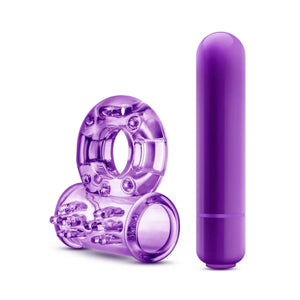Play With Me - Couples Play - Vibrating Cock Ring - Purple - MyPleasure