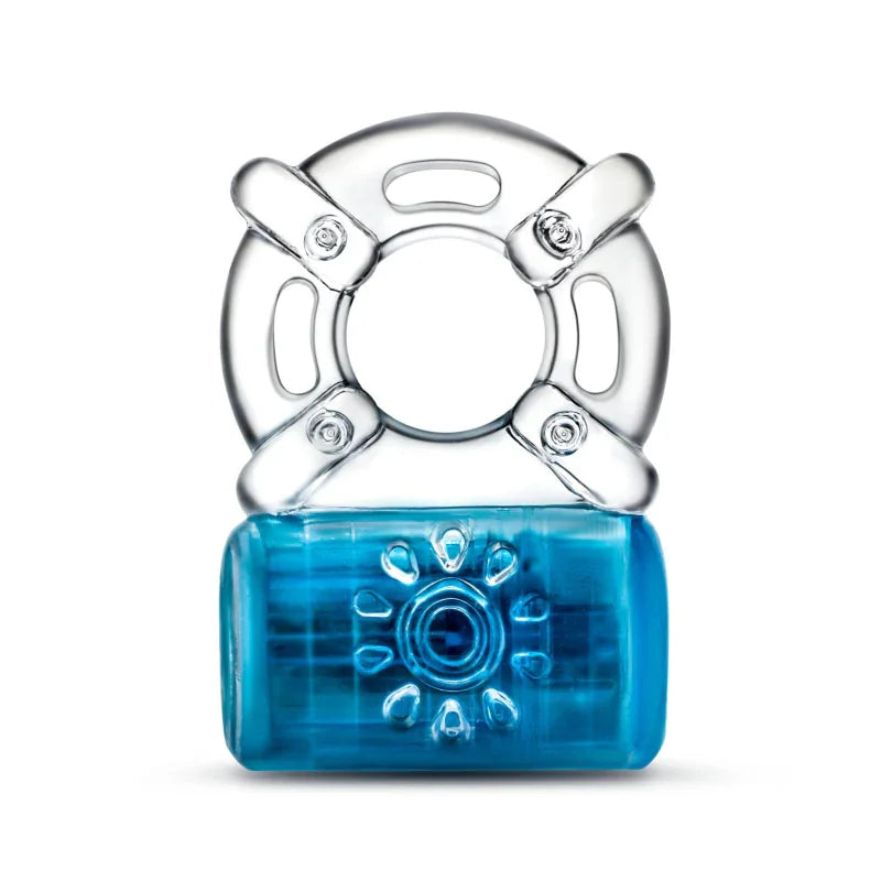 Play With Me - Pleaser Rechargeable C-Ring - Blue - MyPleasure