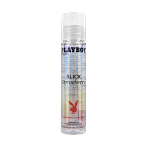 Playboy Pleasure Slick Strawberry Flavored Lubricant 1 Oz - MyPleasure