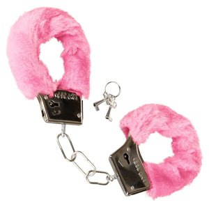 Playful Furry Cuffs - Pink - MyPleasure