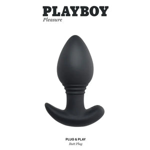 Plug and Play - Butt Plug - Black - MyPleasure