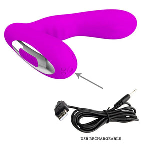 Pretty Love Piper Double-Side Pulsation - Purple - MyPleasure