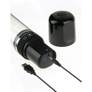 Pump Worx Rechargeable 3-Speed Auto-Vac Penis Pump - MyPleasure