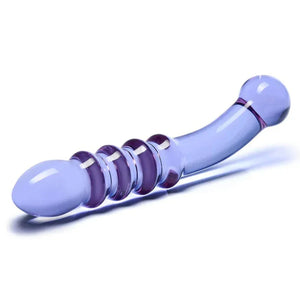 Purple Rain Ribbed Dildo - MyPleasure