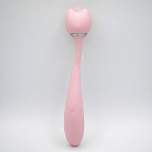 Purrs Like a Kitten Wand Vibrator - Pink - MyPleasure