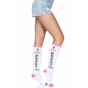 Pussycat Knee Highs - MyPleasure