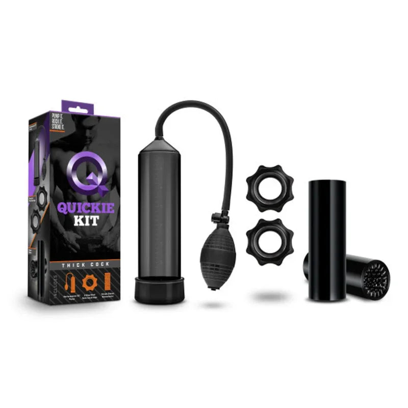 Quickie Kit - Thick Cock - Black - MyPleasure