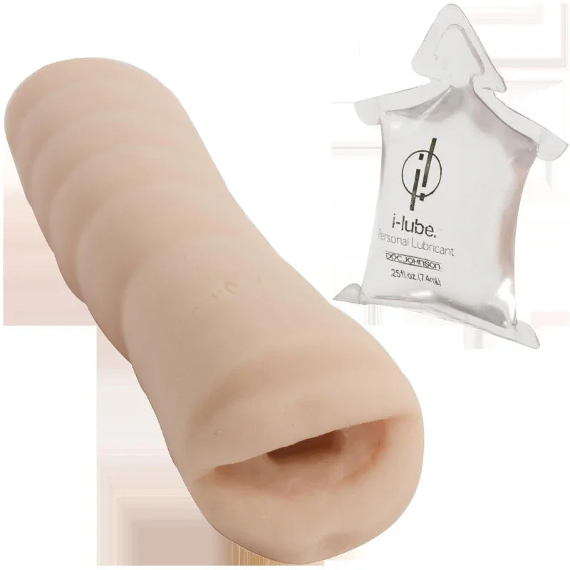 Quickies to Go Ultraskyn Masturbator - Mouth - MyPleasure