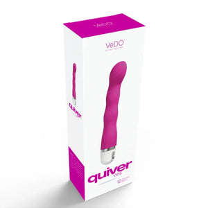 Quiver Vibrator - Hot in Bed Pink - MyPleasure