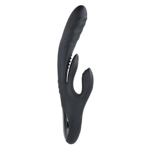 Rapid Rabbit - Vibrator - Black - MyPleasure