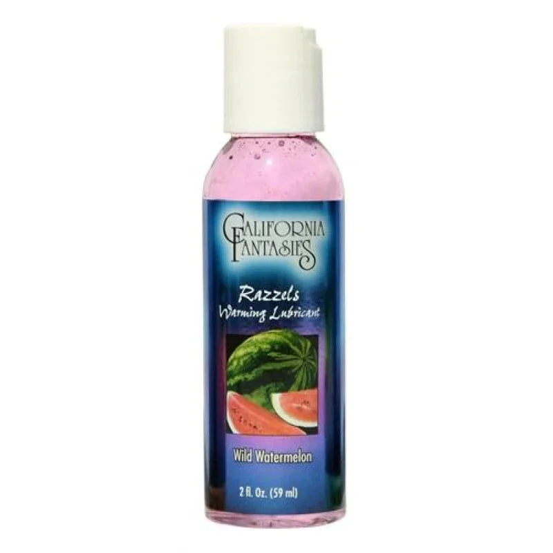 Razzels Warming Lubricant - Wild Watermelon - 2 Oz. Bottle - MyPleasure