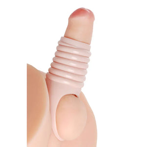 Really Ample Ribbed Penis Enhancer Sheath - MyPleasure