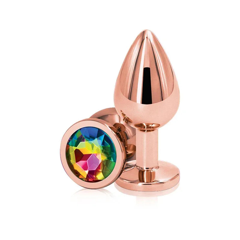 Rear Assets - Rose Gold - Medium - Rainbow - MyPleasure