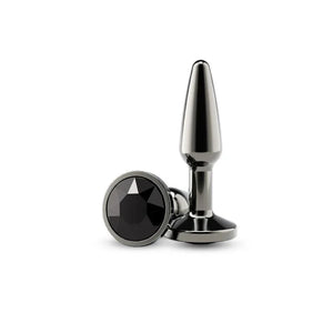 Rear Assets - Tapered - Small - Gunmetal - Black - MyPleasure