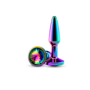 Rear Assets - Tapered - Small - Multicolor Rainbow - MyPleasure