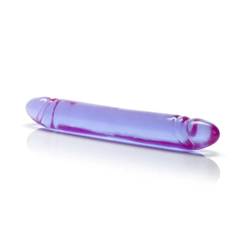 Reflective Gel Smooth Double Dong 12 Inches - MyPleasure