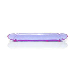 Reflective Gel Smooth Double Dong 12 Inches - MyPleasure