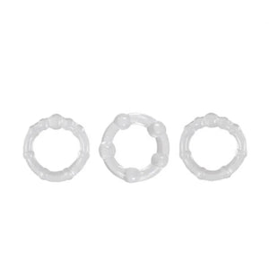 Renegade Intensity Rings - Clear - MyPleasure