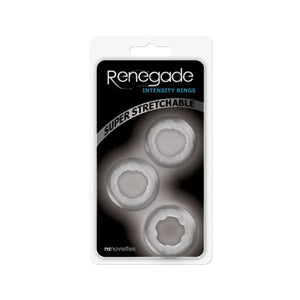 Renegade Intensity Rings - Clear - MyPleasure