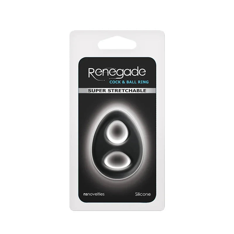 Renegade - Romeo Soft Ring - Black - MyPleasure