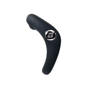 Rev Rechargeable Vibrating C-Ring - Black - MyPleasure