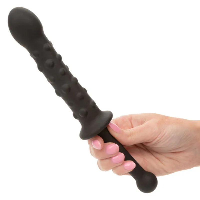 Rock Bottom Bendies Bendy Beaded Probe - Black - MyPleasure
