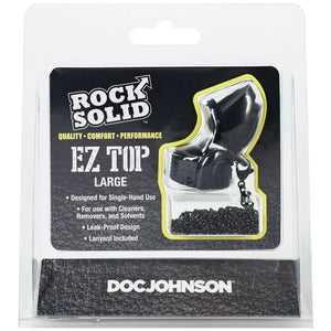 Rock Solid - Ez Top - Large - Black - MyPleasure