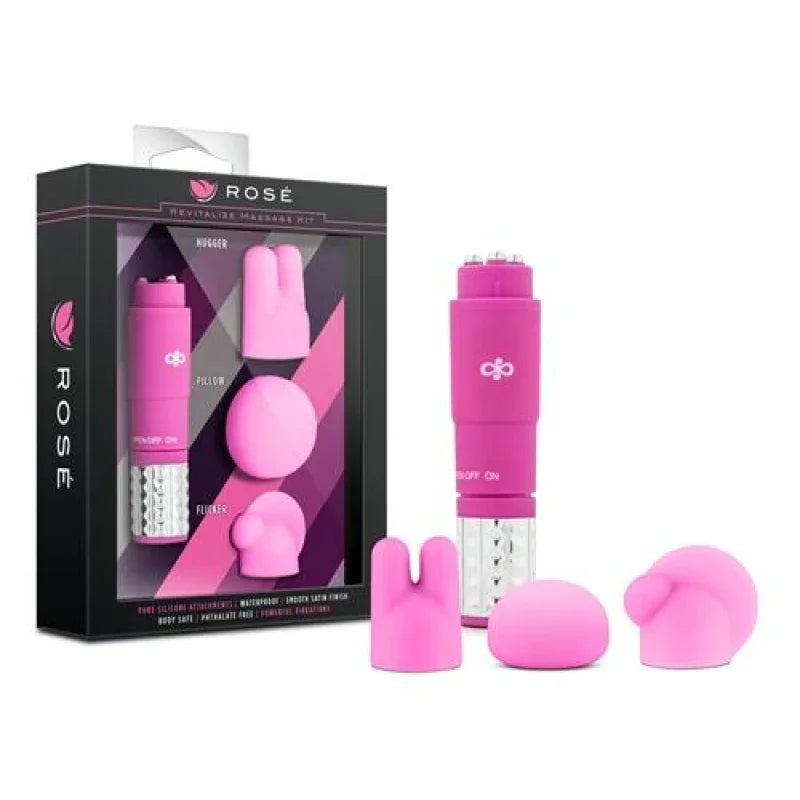 Rose Revitalize Massage Kit - Pink - MyPleasure