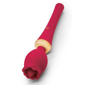 Rosegasm Bouquet Rose Wand - Red - MyPleasure
