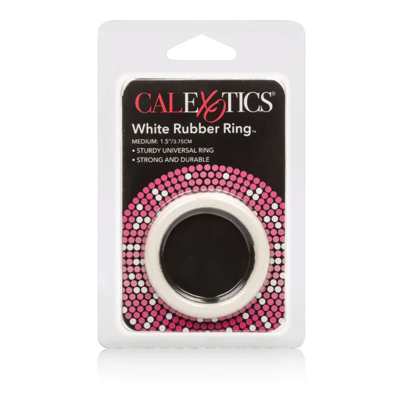 Rubber Ring - Medium - White - MyPleasure