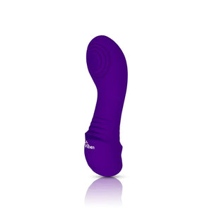 Sabela - Violet - Intense Mini G-Spot Vibe With Thumping Pad - MyPleasure