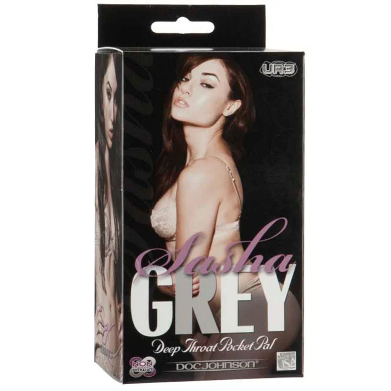 Sasha Grey - Deep Throat Pocket Pal - MyPleasure