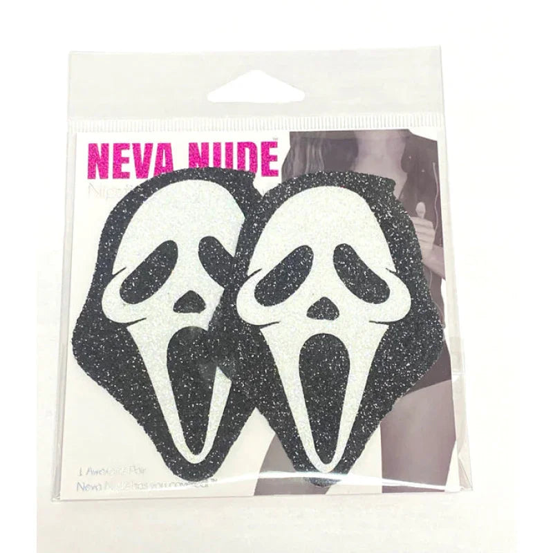 Scream Ghostface Halloween Pasties - MyPleasure