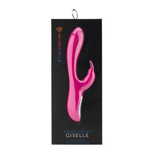Sensuelle Femme Giselle 10+3 Function Rechargeable Rabbit Massager - Magenta - MyPleasure
