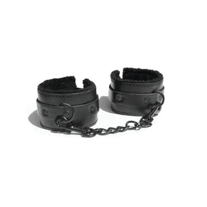 Sex and Mischief Shadow Fur Handcuffs - MyPleasure