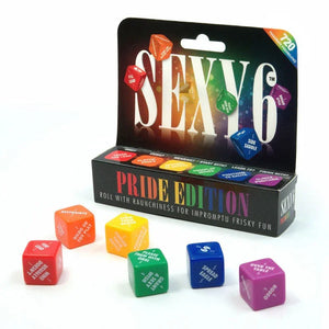 Sexy 6 Dice - Pride Edition - MyPleasure