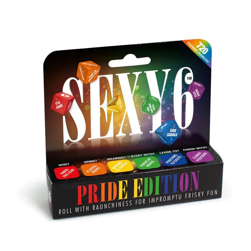 Sexy 6 Dice - Pride Edition - MyPleasure