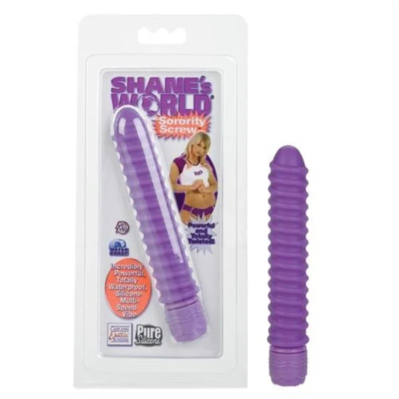 Shanes World Sorority Screw Vibe - Purple - MyPleasure
