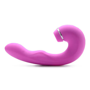 Shegasm 5 Star 10x Tapping G-Spot Vibe With Suction - Pink - MyPleasure